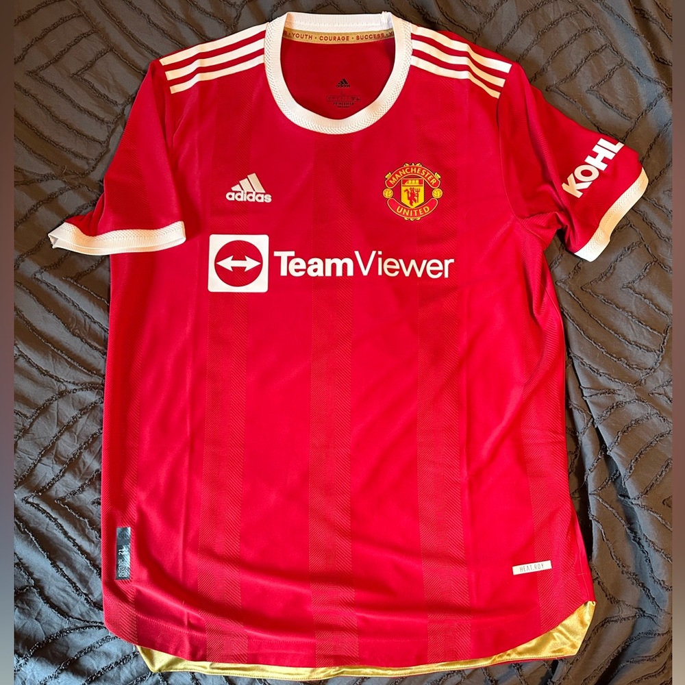 2021/2022 Adidas Manchester United Authentic on field home jersey